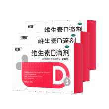 双鲸 维生素D滴剂 400单位*30粒*3盒+赠品400IU*12粒*8  共186粒78元