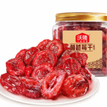 原汁原味！wolong 沃隆 蜜饯水果干 蔓越莓140g/罐￥11.56