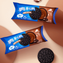 Oreo 奥利奥 夹心饼干原味巧克力味 48.5g*16包 共776g￥16.46 3.0折