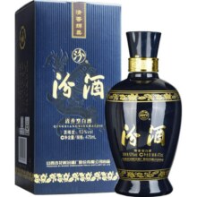 汾酒山西杏花村53度蓝汾475ml*1瓶105.45元