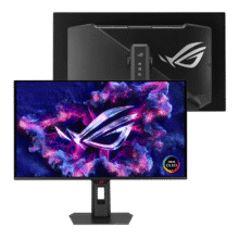 plus:华硕 OLED电竞显示器 ROG 绝神 26.5英寸、2K、280Hz、0.03ms响应、HDR400、10Bit3879.01元