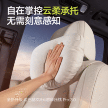 3D立体支撑减压！Deti 德体 亲肤麂皮绒汽车头枕护颈枕 多色￥36.90 3.1折