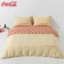 可口可乐 Coca-Cola 四件套 1.2m床三件套-被套150*200cm 荣耀红白券后39元