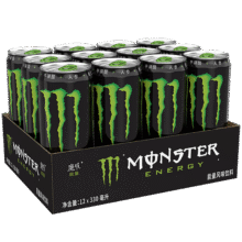 Monster/魔爪  罐装原味能量 饮料 330ml 12罐69.92元（需领券，合34.96元/件）