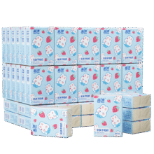 蓝漂手帕纸本色 小包纸巾10包装0.99元