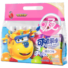 plus:蜡笔小新超级飞侠可吸吸吸果冻680g4.41元（需领券）