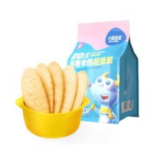 详情领券小鹿蓝蓝婴幼儿香香米饼混合口味宝宝零食量贩装60片19.9元 (券后省10)