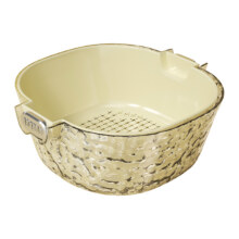 优勤 双层洗菜盆沥水篮 18.5*20.5*7cm7.56元