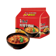 康师傅 红烧牛肉面方便面 105g*59.95元+0.15元淘金币