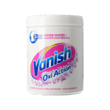 渍无踪（Vanish）爆炸盐活氧漂白粉强效去黄去渍洗衣神器白衣增白剂 470g23元 (券后省0.5)