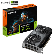 plus:技嘉 5050 8G显卡 风魔 GeForce RTX 5050 WindForce SFF 8G DLSS4 游戏电竞设计AI独立显卡2088.51元