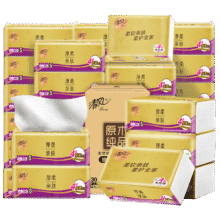 清风 抽纸 4层、75抽*30包104.7元（需领券，合34.9元/件）