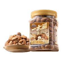 三只松鼠 每日坚果 混合壳果300g/罐8.81元包邮（需试用）