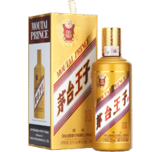 MOUTAI/茅台王子酒 金王子 53° 酱香型 500ml 1瓶166.25元