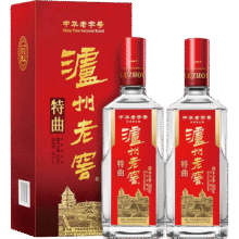 泸州老窖 特曲 浓香型 高度白酒 52度 500ml*2瓶 双瓶装 送礼 婚宴用酒 52度 500mL 2瓶513.1元