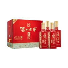 泸州老窖六年窖头曲珍藏52度整箱礼盒装500ml*4瓶浓香型白酒 500ml*4瓶222元（需领券）