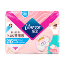 需首单礼金、PLUS会员：VIA 薇尔 蓬蓬吸卫生巾 285mm*8片3.79元包邮（需凑单）