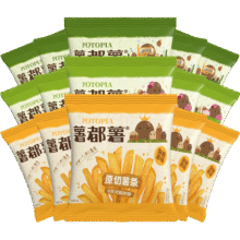 薯都薯 薯条 酥脆原味20g*5包+炭烧海苔20g*5包+浓香洋葱20g*5包8.45元