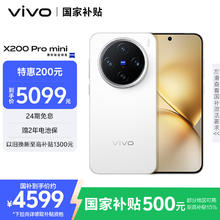 vivo X200 Pro mini 5G手机 16GB+512GB 直白4599元