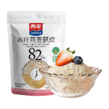 88VIP：西麦 高纤燕麦麸 400g*1袋19.11元+淘金币+5福袋+6元运费