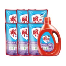 88VIP：雕牌 除菌馨香洗衣液 4kg20.4元+2.2元淘金币