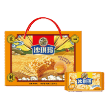 plus会员：徐福记 香酥全蛋味沙琪玛 1.68kg *2件29.84元/件 共59.68元、包邮