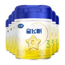 【新代专利OPO】飞鹤星飞帆婴幼儿配方奶粉3段12-36月龄700g*6罐 6罐 700克1200元