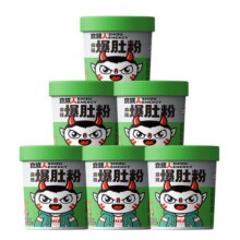 食族人麻火辣爆肚粉经典花生酸辣粉速食冲泡鲜卤毛肚19.9元 (券后省4.98)