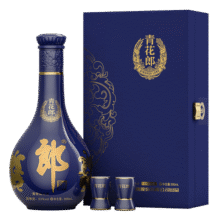 郎酒【旗舰店】 酱香型白酒 婚宴商务送礼收藏 53度 500mL 1瓶 青花郎高端礼盒1110元 (每满1299减320,券后省189)