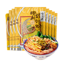 李子柒螺蛳粉330g*7袋+(240+15)g（水煮型）方便速食米粉米线70元 (券后省0.85,月销1w+)