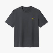 gxgjeans 夏季新款打底衫纯色圆领基础休闲T恤 深灰色券后45元