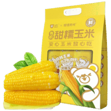 轻语拾光【张家口产地】白糯玉米段4.4斤（220g*10根 ）源头直发包邮21.7元 (券后省0.9,月销1000+)