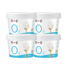 plus会员：简爱0%蔗糖酸奶130g*4杯 天然乳蛋白 ×3件39元（合13元/件）