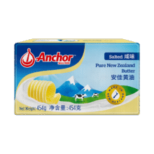 安佳 黄油 454g143.3元（合35.83元/件）