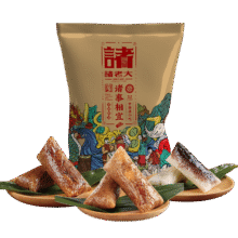 诸老大 真空粽子 170g*4猪肉粽+170g*4蛋黄粽33.9元（需领券）
