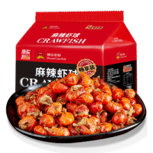 德炎 小龙虾尾 1500g、300g*5盒、净虾750g47.41元（需领券）