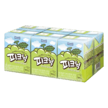 需试用、首购：Maeil每日必口利果汁饮料白葡萄味200ml*6盒 韩国进口Picnic小胖子14.97元，需学生用户