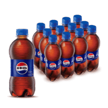 pepsi/百事可乐 原味可乐 饮料 瓶装 300ml *12瓶10.52元