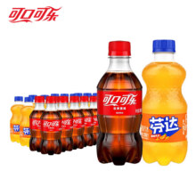 可口可乐 汽水 300ml*12瓶＊2件26.9元（需领券）折1.1/瓶