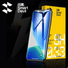 闪魔 高清强抗指纹钢化膜 苹果7-14所有系列2片6.9元包邮（需领券）