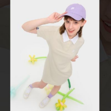 4日10点：FILA 斐乐 女装FUSION系列 女士POLO领休闲针织连衣裙288元