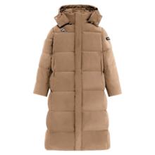 雪中飞 反季清仓‼266g超级加厚长款连帽羽绒服199元