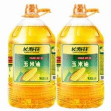 特别适合中老年人！长寿花 非转基因 压榨一级玉米油 5L*2桶￥119.90 5.5折