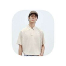 GXG 男子拼接POLO衫券后35元，券前70元