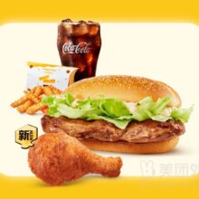 麦当劳 板烧鸡腿堡脆汁鸡四件套兑换券·1张原价68元 现价39.9元
