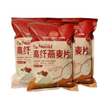 高纤燕麦片1000g无添加蔗糖即食营养代餐 高纤燕麦片1000g*1袋5元