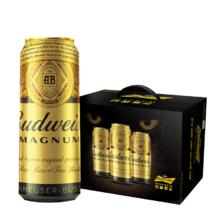 百威 黑金精酿美式拉格啤酒500ml*12听整箱券后75元