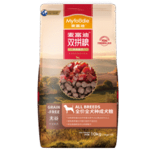 麦富迪 狗粮 无谷牛肉双拼全犬种通用成犬粮小中大型犬泰迪金毛柯基 全犬种通用成犬粮10kg