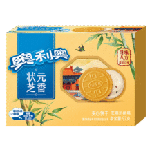 奥利奥（Oreo）夹心饼干 状元芝香味97g春季限定 寻味八方早餐休闲零食内含2小包3.78元