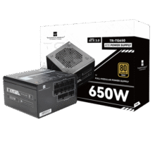 Thermalright(利民) 额定650W TR-TG650 金牌全模组  全日系电解电容 14CM小机身  ATX3.0电源 80PLUS金牌认证